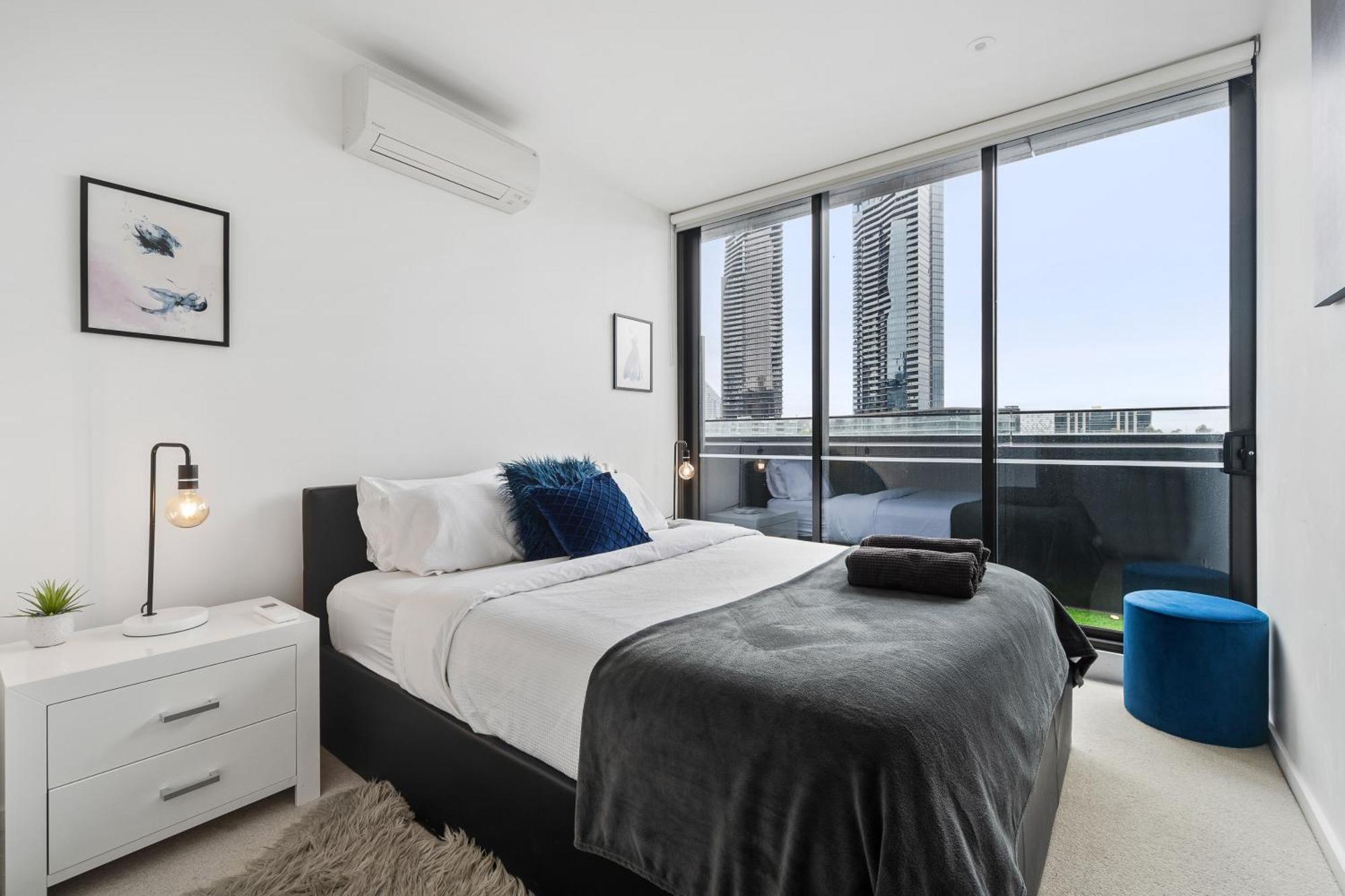 Melbourne Docklands Riverside Views Bagian luar foto